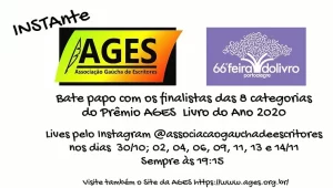 INSTAnte AGES na Feira do Livro de Porto Alegre 2020